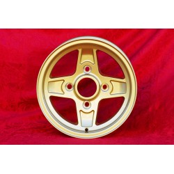 1 Felge Campagnolo 7x13 4x130 Lancia Fulvia Zagato Coupe gold