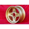 1 cerchio Campagnolo 7x13 4x130 Lancia Fulvia Zagato Coupe gold