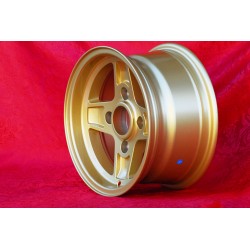 1 cerchio Campagnolo 7x13 4x130 Lancia Fulvia Zagato Coupe gold