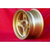 1 cerchio Campagnolo 7x13 4x130 Lancia Fulvia Zagato Coupe gold