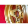 1 cerchio Campagnolo 7x13 4x130 Lancia Fulvia Zagato Coupe gold