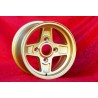 1 cerchio Campagnolo 7x13 4x130 Lancia Fulvia Zagato Coupe gold