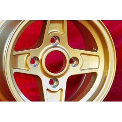 1 Felge Campagnolo 7x13 4x130 Lancia Fulvia Zagato Coupe gold