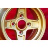 1 cerchio Campagnolo 7x13 4x130 Lancia Fulvia Zagato Coupe gold