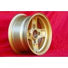 1 cerchio Campagnolo 7x13 4x130 Lancia Fulvia Zagato Coupe gold