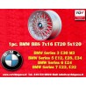 1 jante BBS 7x16 5x120 BMW M3 E30 5 E12 E28 E34 6 E24 7 E23 E32 E3 E9 silver