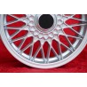 1 cerchio BBS 7x16 5x120 BMW M3 E30 5 E12 E28 E34 6 E24 7 E23 E32 E3 E9 silver