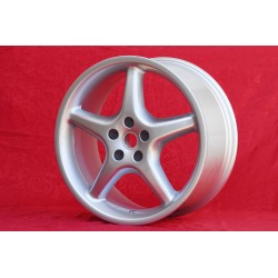 1 Felge 550 8.5x18 5x108 Ferrari 456 550 silver