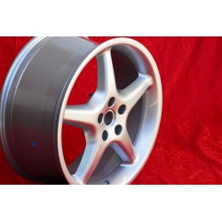 1 wheel 550 8.5x18 5x108 Ferrari 456 550 silver