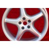 1 cerchio 550 8.5x18 5x108 Ferrari 456 550 silver