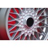 1 jante BBS 7x16 5x120 BMW M3 E30 5 E12 E28 E34 6 E24 7 E23 E32 E3 E9 silver