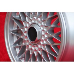 1 jante BBS 7x16 5x120 BMW M3 E30 5 E12 E28 E34 6 E24 7 E23 E32 E3 E9 silver