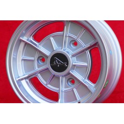 1 wheel Alpine 5.5x13 3x150 Renault R12 R15 R16 R17 silver