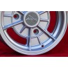 1 cerchio Alpine 5.5x13 3x150 Renault R12 R15 R16 R17 silver