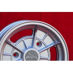 1 wheel Alpine 5.5x13 3x150 Renault R12 R15 R16 R17 silver