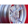 1 cerchio Alpine 5.5x13 3x150 Renault R12 R15 R16 R17 silver