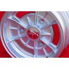 1 Felge Alpine 5.5x13 3x150 Renault R12 R15 R16 R17 silver