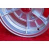 1 cerchio Alpine 5.5x13 3x150 Renault R12 R15 R16 R17 silver