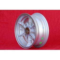 1 wheel Alpine 5.5x13 3x150 Renault R12 R15 R16 R17 silver