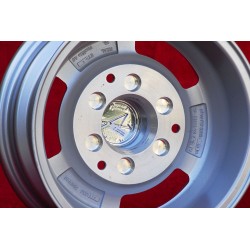 1 cerchio Alpine 5.5x13 3x150 Renault R12 R15 R16 R17 silver