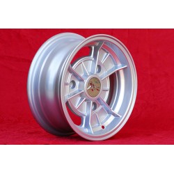 4 jantes Alpine 5.5x13 3x150 Renault R12 R15 R16 R17 silver