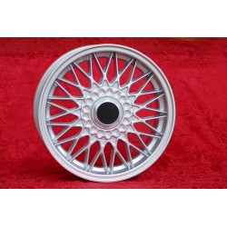 1 Felge BBS 7x16 5x120 BMW M3 E30 5 E12 E28 E34 6 E24 7 E23 E32 E3 E9 silver