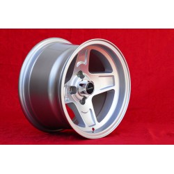 1 Felge Campagnolo 8x13 4x100 BMW Opel BMW 1502-2002 tii  E21 Opel Kadett B C Manta Ascona A B GT Rekord C silver