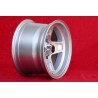 1 cerchio Campagnolo 8x13 4x100 BMW Opel BMW 1502-2002 tii  E21 Opel Kadett B C Manta Ascona A B GT Rekord C silver