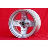 1 cerchio Campagnolo 8x13 4x100 BMW Opel BMW 1502-2002 tii  E21 Opel Kadett B C Manta Ascona A B GT Rekord C silver