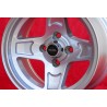 1 cerchio Campagnolo 8x13 4x100 BMW Opel BMW 1502-2002 tii  E21 Opel Kadett B C Manta Ascona A B GT Rekord C silver