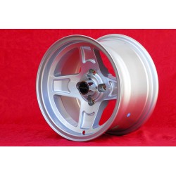 1 cerchio Campagnolo 8x13 4x100 BMW Opel BMW 1502-2002 tii  E21 Opel Kadett B C Manta Ascona A B GT Rekord C silver