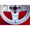 1 wheel Campagnolo 8x13 4x100 BMW Opel BMW 1502-2002 tii  E21 Opel Kadett B C Manta Ascona A B GT Rekord C silver