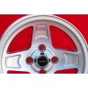 1 cerchio Campagnolo 8x13 4x100 BMW Opel BMW 1502-2002 tii  E21 Opel Kadett B C Manta Ascona A B GT Rekord C silver