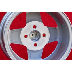 1 wheel Campagnolo 8x13 4x100 BMW Opel BMW 1502-2002 tii  E21 Opel Kadett B C Manta Ascona A B GT Rekord C silver