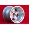 1 Felge Penta 12x15 5x112 Mercedes w107 w108 w109 Red Pig 300 SEL silver/diamond cut