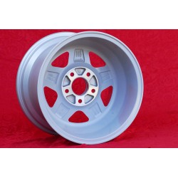 1 Felge Penta 12x15 5x112 Mercedes w107 w108 w109 Red Pig 300 SEL silver/diamond cut