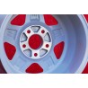 2 cerchi Penta 12x15 5x112 Mercedes w107 w108 w109 Red Pig 300 SEL silver/diamond cut