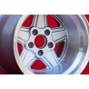 4 Felgen Penta 10x15 + 12x15 5x112 Mercedes w107 w108 w109 Red Pig 300 SEL