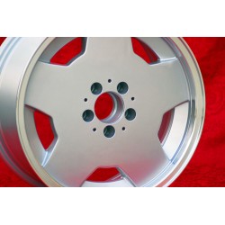 4 Felgen Aero 8x17 + 9x17 5x112 Mercedes 107 108 109 116 123 126 129 