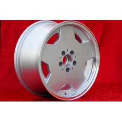 4 Felgen Aero 8x17 + 9x17 5x112 Mercedes 107 108 109 116 123 126 129 