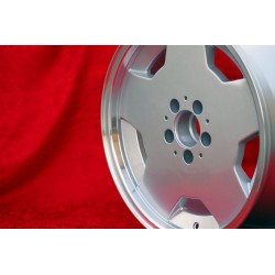 4 Felgen Aero 8x17 + 9x17 5x112 Mercedes 107 108 109 116 123 126 129 