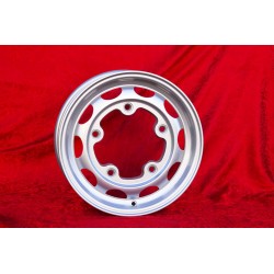 1 wheel OE alloy 5x15 5x205 Porsche Volkswagen 356 AB Volkswagen Beetle Karmann Ghia Bus T1 T2a silver