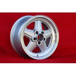 1 Felge Penta 8x16 5x112 Mercedes 1986- w107 W124 W201  silver/diamond cut