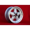 4 Felgen Penta 8x16 5x112 Mercedes 1986- w107 W124 W201  silver/diamond cut