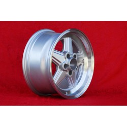 4 Felgen Penta 8x16 5x112 Mercedes 1986- w107 W124 W201  silver/diamond cut