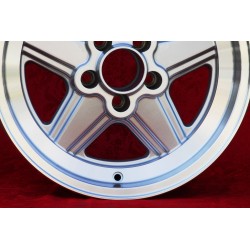 4 cerchi Penta 8x16 5x112 Mercedes 1986- w107 W124 W201  silver/diamond cut