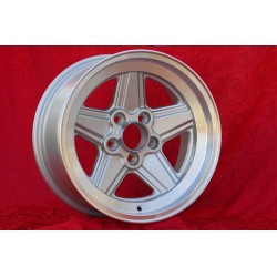 1 jante Penta 8x15 5x112 Mercedes w107 w108 w109 w116 w123 w126 silver/diamond cut