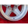 1 jante Penta 8x15 5x112 Mercedes w107 w108 w109 w116 w123 w126 silver/diamond cut