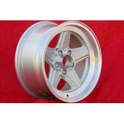 1 wheel Penta 8x15 5x112 Mercedes w107 w108 w109 w116 w123 w126 silver/diamond cut