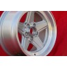 4 cerchi Penta 8x15 5x112 Mercedes w107 w108 w109 w116 w123 w126 silver/diamond cut